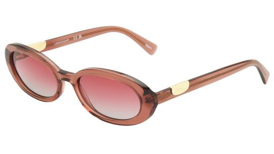 Lunettes de soleil Longchamp Femme Rose Ovale LO795S Trois-Quart