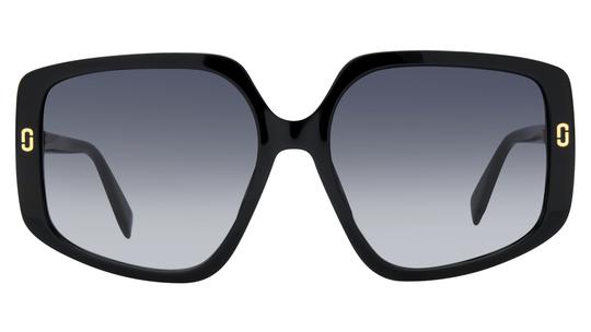 Lunettes de soleil Marc Jacobs Femme Noir Carré Mj1128/S Face