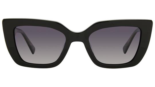 Lunettes de soleil Signature Krys Femme Noir Papillon skj2613-f Face
