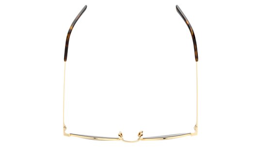 Lunettes de soleil Saint Laurent Femme Or Ovale Sl692 Dessus