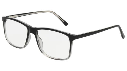 Lunettes de vue Krys Origine Homme Noir Rectangle Ess2603 Trois-Quart