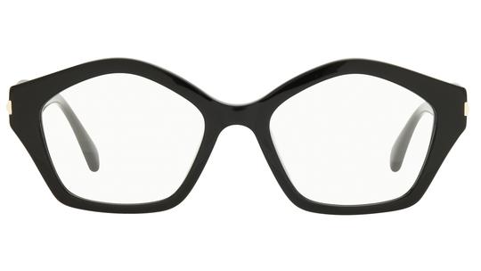 Lunettes de vue Maje Femme Noir Carré MJ1091 Face