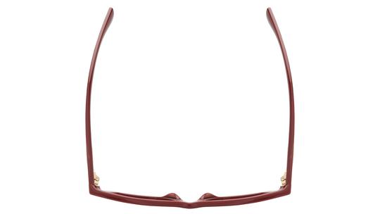 Lunettes de soleil Burberry Femme Rouge Papillon be4492 Dessus