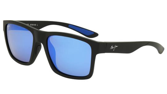 Lunettes de soleil  Mixte Noir Rectangle Mj0897S Trois-Quart