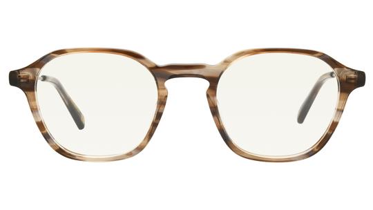 Lunettes de vue L'Atelier du Faubourg Homme Marron Carré Adf2505 Face