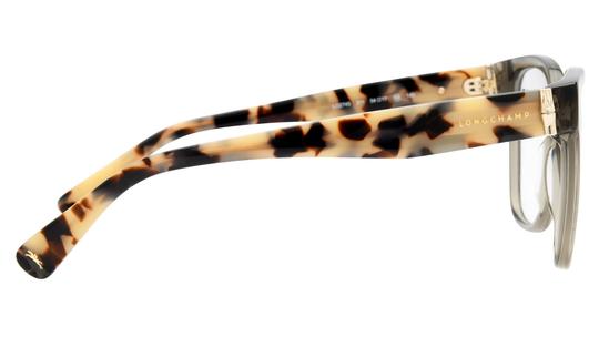 Lunettes de vue Longchamp Femme Vert Rectangle LO2745N Droite