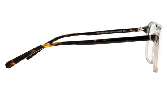 Lunettes de vue Signature Krys Homme Marron Aviateur Com2403 Droite