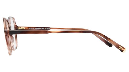 Lunettes de vue Signature Krys Femme Rose Carré Ml2608 Gauche