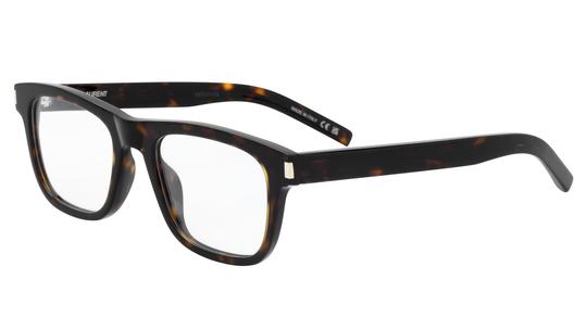 Lunettes de vue Saint Laurent Mixte Écaille Rectangle Sl819Opt Trois-Quart