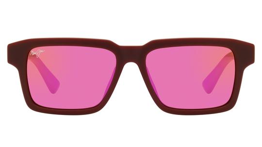 Lunettes de soleil  Mixte Rouge Rectangle mj0635s Face