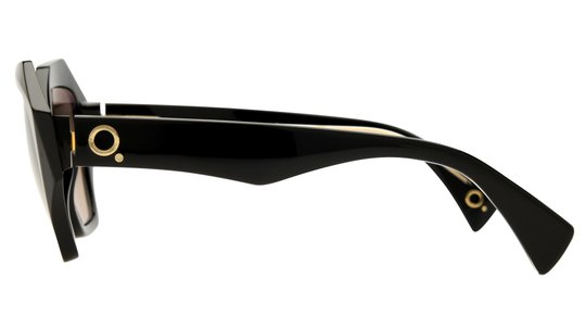 Lunettes de soleil Etnia Barcelona Femme Noir Papillonnante Punchina Gauche