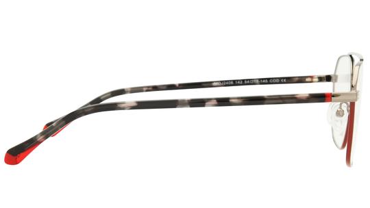 Lunettes de vue Signature Krys Homme Gris Aviateur Moj2406 Droite