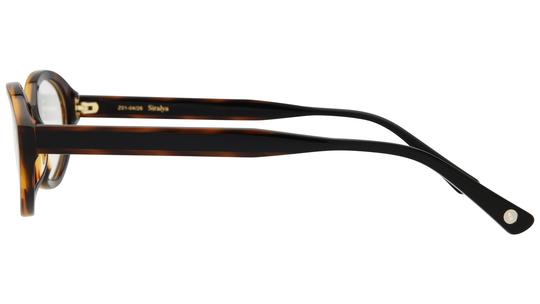 Lunettes de vue Siralya Femme Écaille Ovale Sir2606 Gauche