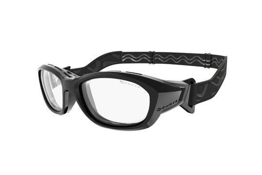 Lunettes de vue Demetz Mixte Noir Rectangle SMASH Gauche