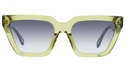 Lunettes de soleil Zadig & Voltaire Femme Vert Carré Szv418 Face