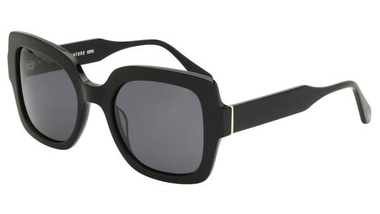 Lunettes de soleil Signature Krys Femme Noir Carré skj2614-d Trois-Quart