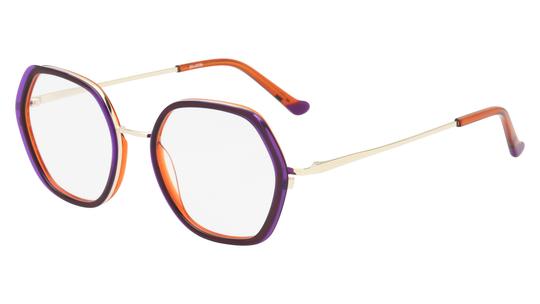 Lunettes de vue Signature Krys Femme Transparent Tonneau Kis2607 Trois-Quart