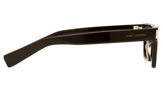 Lunettes de soleil Saint Laurent Mixte Marron Rectangle SL Droite