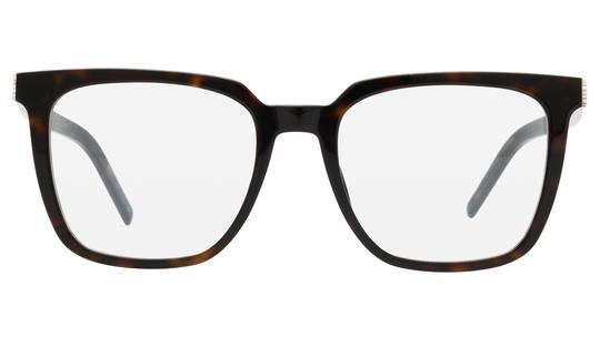 Lunettes de vue Saint Laurent Femme Marron Rectangle Slm146Opt Face