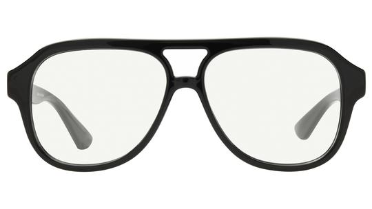 Lunettes de vue Gucci Femme Noir Aviateur Gg2192O Face