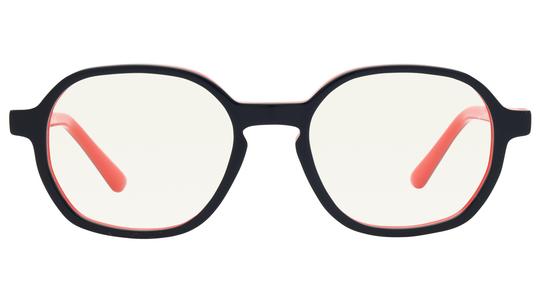 Lunettes de vue têtes à TETES Enfant Bleu Tonneau Tat2603E Face