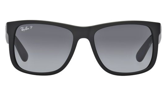 Les lunettes de soleil JUSTIN CLASSIC en Noir et Gris foncé