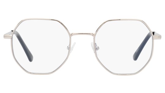 Lunettes anti-lumière bleue Signature Krys Femme Or Tonneau Skpap-E2201 Face