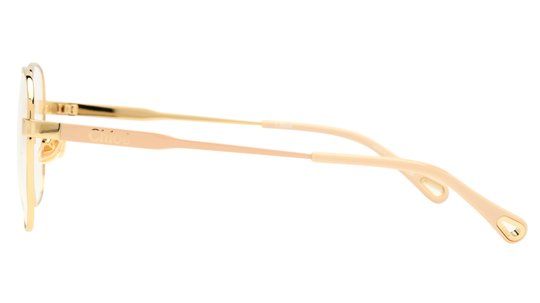 Lunettes de vue Chloé Femme Or Pantos Ch0274Oa Gauche