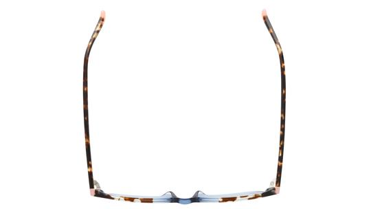 Lunettes de vue Signature Krys Femme Bleu Papillon Kis2605 Dessus