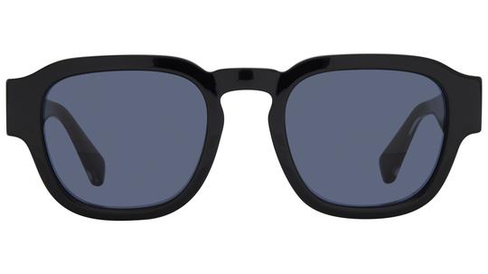 Lunettes de soleil Lacoste Mixte Noir Rectangle L6090S Face