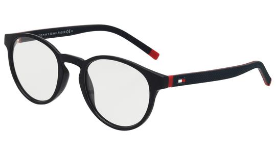 Lunettes de vue Tommy Hilfiger Homme Bleu Pantos Th1787 Trois-Quart