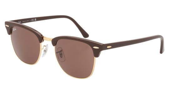 Lunettes de soleil Ray-Ban Mixte Écaille Carré Rb3016 Trois-Quart