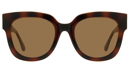 Lunettes de soleil Alternance Femme Marron Papillon alt26203 Face