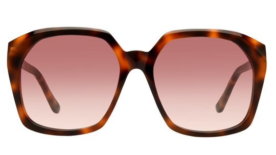 Lunettes de soleil Chloé Femme Écaille Carré CH0280S Face