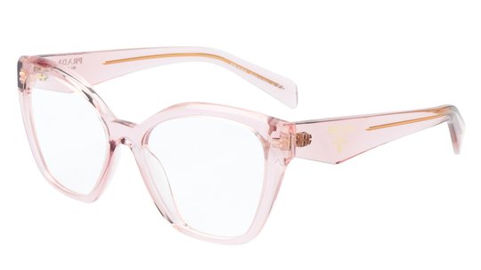 Lunettes de vue Prada Femme Marron Papillon Pr20Zv Trois-Quart