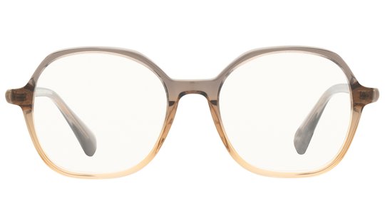 Lunettes de vue French Disorder Femme Marron Carré Fd2506 Face