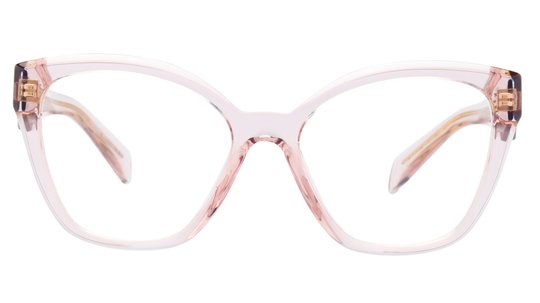 Lunettes de vue Prada Femme Marron Papillon Pr20Zv Face