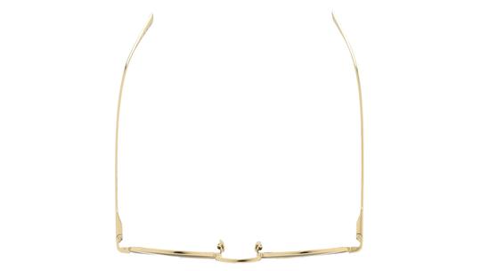 Lunettes de soleil Saint Laurent Homme Or Ronde sl799 Dessus