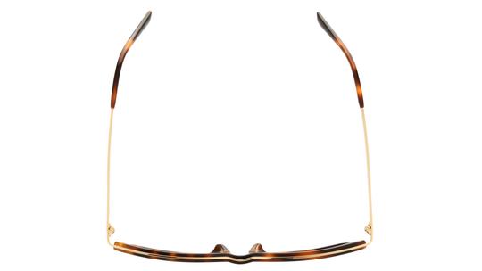 Lunettes de soleil Saint Laurent Mixte Marron Rectangle Sl766 Dessus