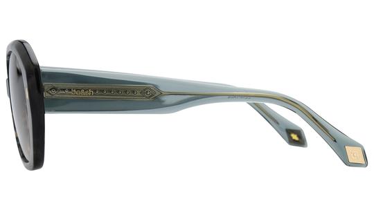 Lunettes de soleil ba&sh Femme Bleu Carré lenita02 Gauche