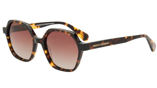 Lunettes de soleil French Disorder Femme Écaille Carré Fd2507/S Trois-Quart