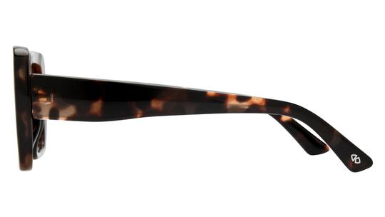 Lunettes de soleil Signature Krys Femme Écaille Rectangle Skj2503-A Gauche