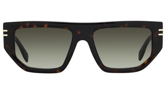 Lunettes de soleil Marc Jacobs Homme Écaille Rectangle Marc Face