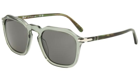 Lunettes de soleil Persol Mixte Vert Carré PO3292S Trois-Quart