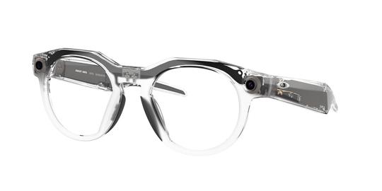 Lunettes de soleil Oakley Meta Mixte Transparent Sport Ow8002 Droite