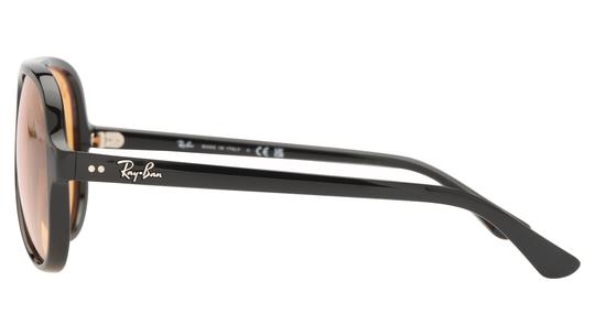 Lunettes de soleil Ray-Ban Homme Noir Aviateur rb4125 Gauche