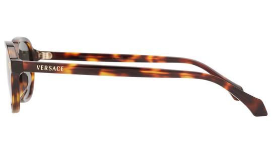 Lunettes de soleil Versace Femme Écaille Rectangle ve4514d Gauche