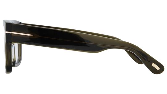 Lunettes de vue Tom Ford Homme Écaille Carré ft5634-b Gauche