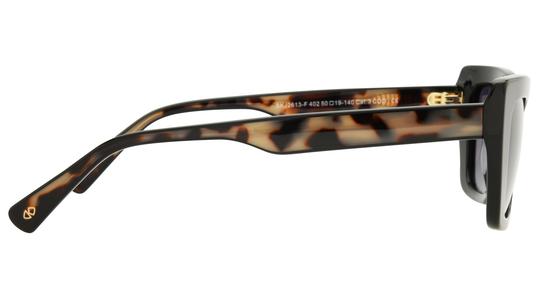Lunettes de soleil Signature Krys Femme Noir Papillon skj2613-f Droite