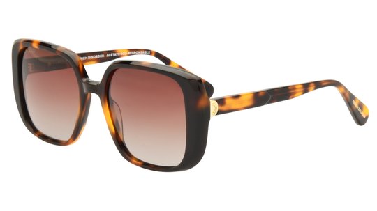 Lunettes de soleil French Disorder Femme Écaille Carré Fd2509/S Trois-Quart